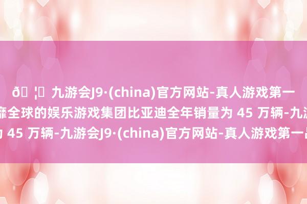 🦄九游会J9·(china)官方网站-真人游戏第一品牌【登录入口】风靡全球的娱乐游戏集团比亚迪全年销量为 45 万辆-九游会J9·(china)官方网站-真人游戏第一品牌